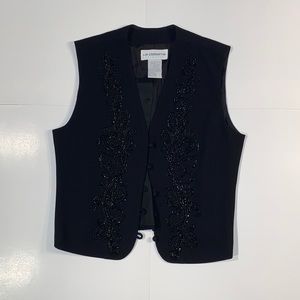 Liz Claiborne black vest size small